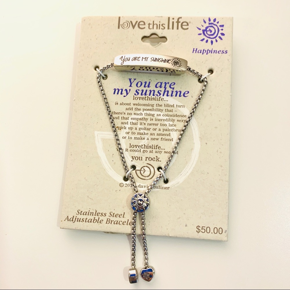 David Culiner LovethisLife Happiness Bracelet